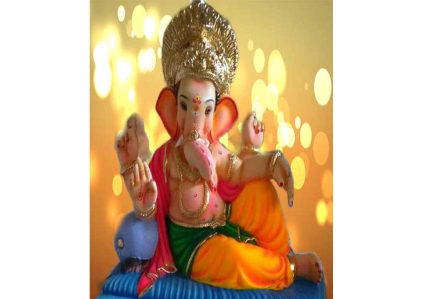 Shadu Mati Ganpati Murti photograph 31